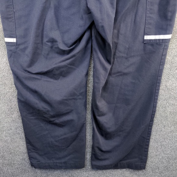 FedEx Stan Herman Men's Reflective Work Pants Blue Size 36x29 Uniform - Picture 4 of 11